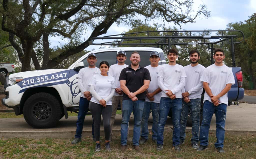 Magna Painting Team Photo, painting new house interior